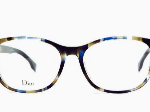 Dámské brýle Christian Dior plast modrošedožíhané DIOR 2F JRW  